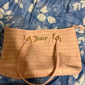 Juicy Couture Blush Pink Logo Tote